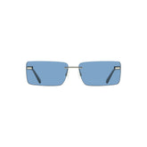 Calvin Klein Blue Metal Women Sunglass