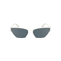 Calvin Klein Damen-Sonnenbrille aus weißem Metall