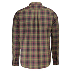 Timberland Verde Baumwolle Herrenhemd