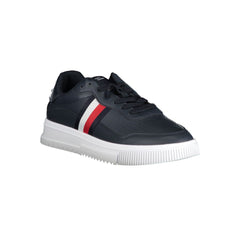 Tommy Hilfiger Blu Leder Herren Sneaker