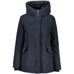 Woolrich Blaue Baumwolljacke für Damen