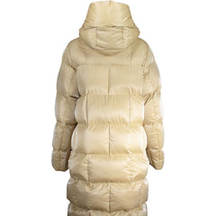 K-WAY Beige Polyester Steppjacke für Damen