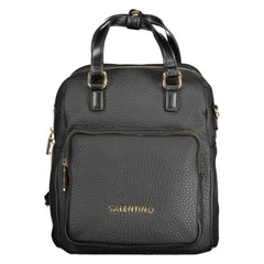 Mario Valentino Black Polyethylene Women Backpack