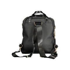 Mario Valentino Black Polyethylene Women Backpack