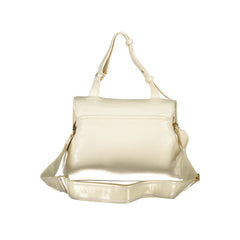Mario Valentino Beige Polyurethane Women Handbag