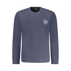 Lee Blue Cotton Men Sweater