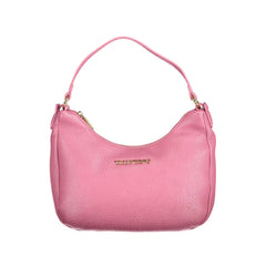 Mario Valentino Rosa Damen-Umhängetasche aus Polyurethan