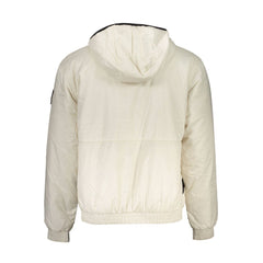 Calvin Klein Beige Herrenjacke aus recyceltem Polyester