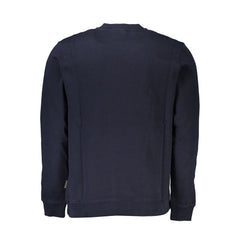 Napapijri Blaues Herren-Sweatshirt aus Baumwolle