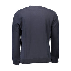 Napapijri Blaues Herren-Sweatshirt aus Baumwolle