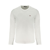 Napapijri White Cotton Men T-Shirt