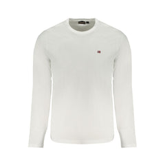 Napapijri White Cotton Men T-Shirt