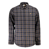 Timberland Blue Cotton Men's Shirt