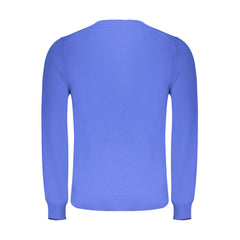 North Sails Blue Cotton Men's Sweater