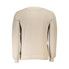 North Sails Beige Organic Cotton Men's Sweater