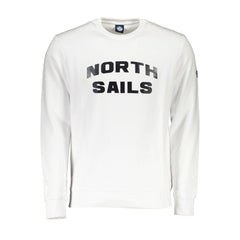 North Sails White Cotton Men's Sweater