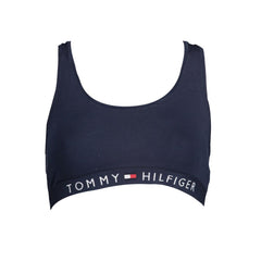 Tommy Hilfiger Damen Sport-BH aus blauer Baumwolle