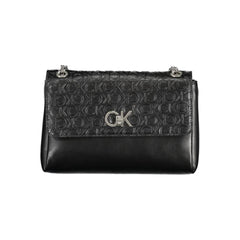 Calvin Klein Nero Polyester Damenhandtasche