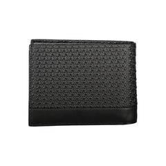Calvin Klein Nero Leder Herren Geldbörse
