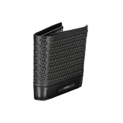 Calvin Klein Nero Leder Herren Geldbörse