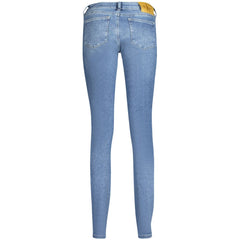 Calvin Klein Blau Baumwolle Damenjeans
