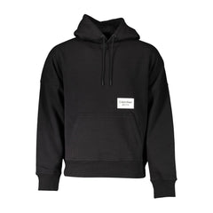Calvin Klein Schwarzes Baumwoll-Herren-Sweatshirt