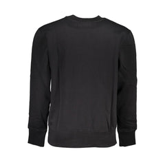 Calvin Klein Herren-Sweatshirt aus schwarzer Baumwolle