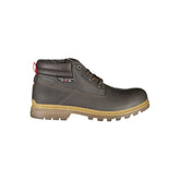 Carrera Marrone Polyurethan Herren-Stiefelette