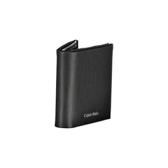 Calvin Klein Nero Leder Herren Geldbörse