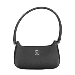 Tommy Hilfiger Schwarze Damenhandtasche aus Polyurethan