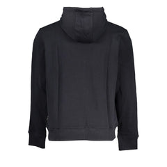 Napapijri Kapuzenpullover für Herren aus schwarzer Baumwolle