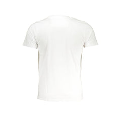 Cavalli Class Herren-T-Shirt aus weißer Baumwolle