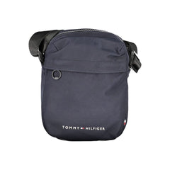 Tommy Hilfiger Blaue Herren-Umhängetasche aus recyceltem Polyester