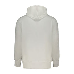 Calvin Klein White Cotton Men's Hooded Sweatshirt