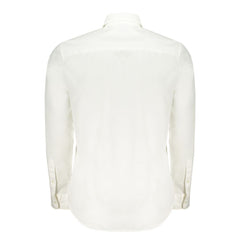 North Sails White Cotton Men Shirt