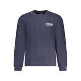 Napapijri Blue Cotton Men Sweater