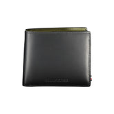 Tommy Hilfiger Black Leather Men Wallet
