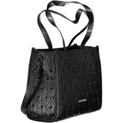 Mario Valentino Black Polyurethane Womens Bag