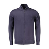 Coveri Moving Blaue Viskose Herren Pullover