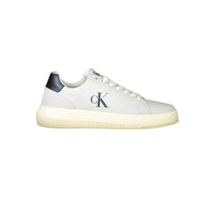 Calvin Klein White Polyurethane Men's Sneaker