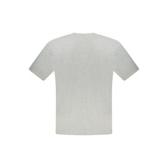 North Sails Grigio Cotton Men T-Shirt
