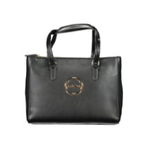 Mario Valentino Black Polyethylene Women Handbag