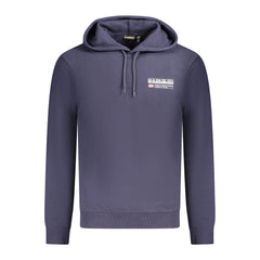 Napapijri Blue Cotton Men Sweater