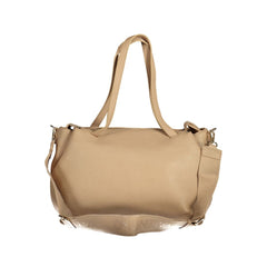 Mario Valentino Beige Polyurethan Damenhandtasche