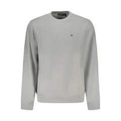 Napapijri Gray Cotton Men Sweater