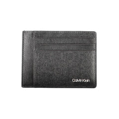 Calvin Klein Nero Polyurethan Herren-Geldbörse