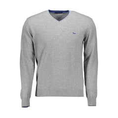 Harmont & Blaine Herrenpullover aus grauer Wolle