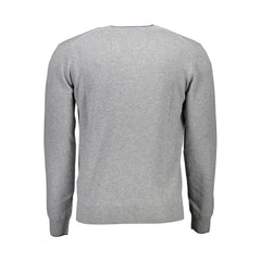 Harmont & Blaine Herrenpullover aus grauer Wolle