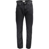 Calvin Klein Black Cotton Men Jeans