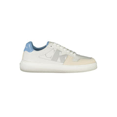 Calvin Klein Bianco Leder Herren Sneaker
